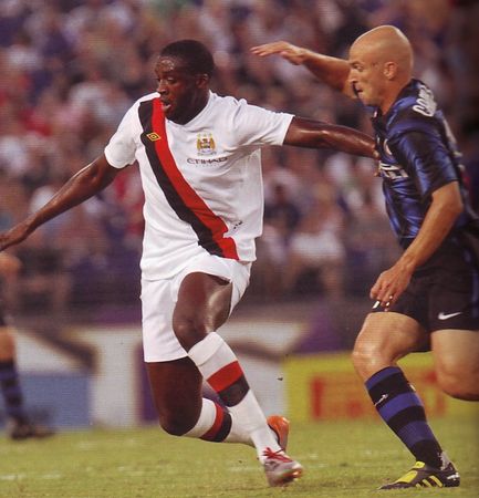 Inter Milan v Manchester City friendly 2010/11